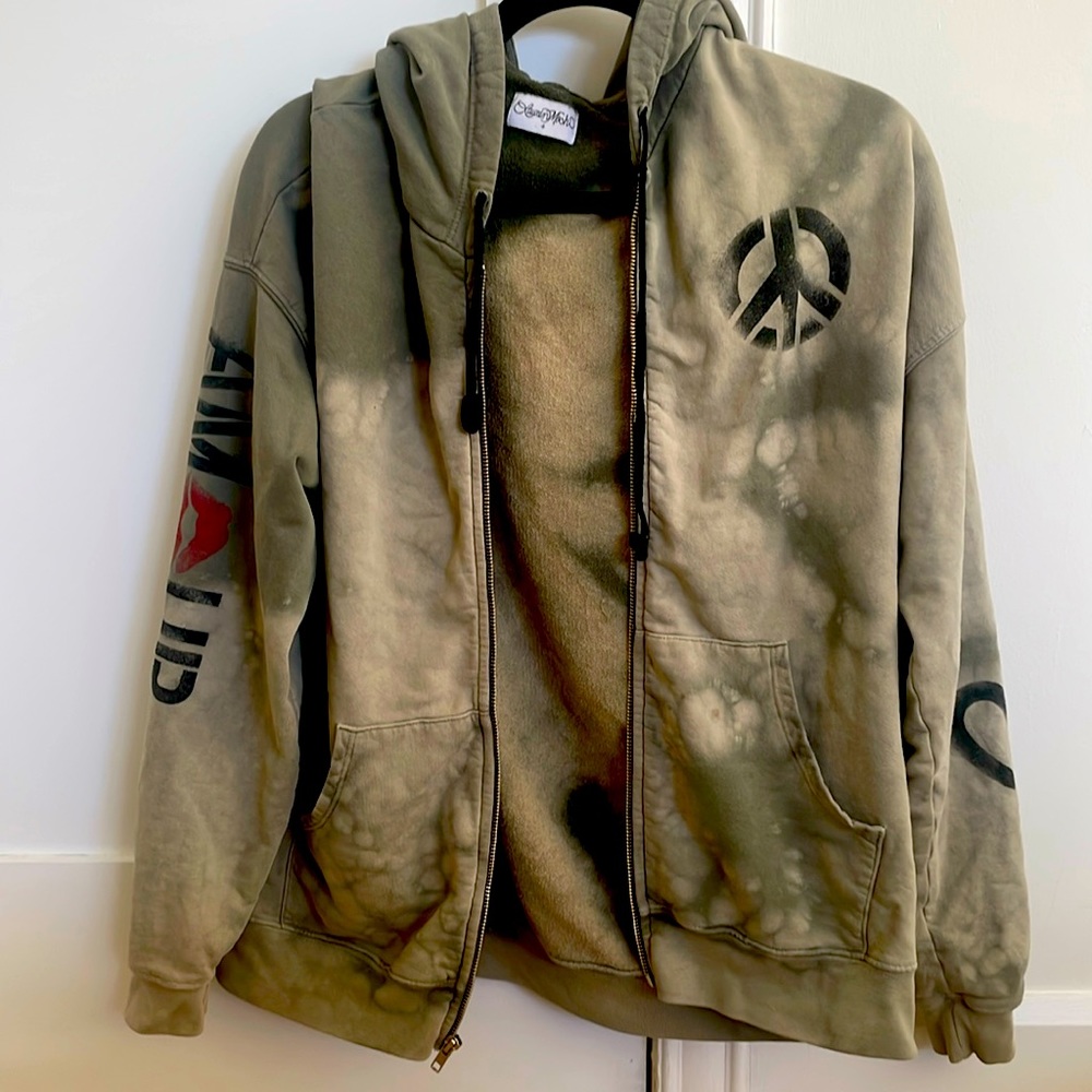 Lauren Moshi Hooded Zip Sweatshirt - great condition